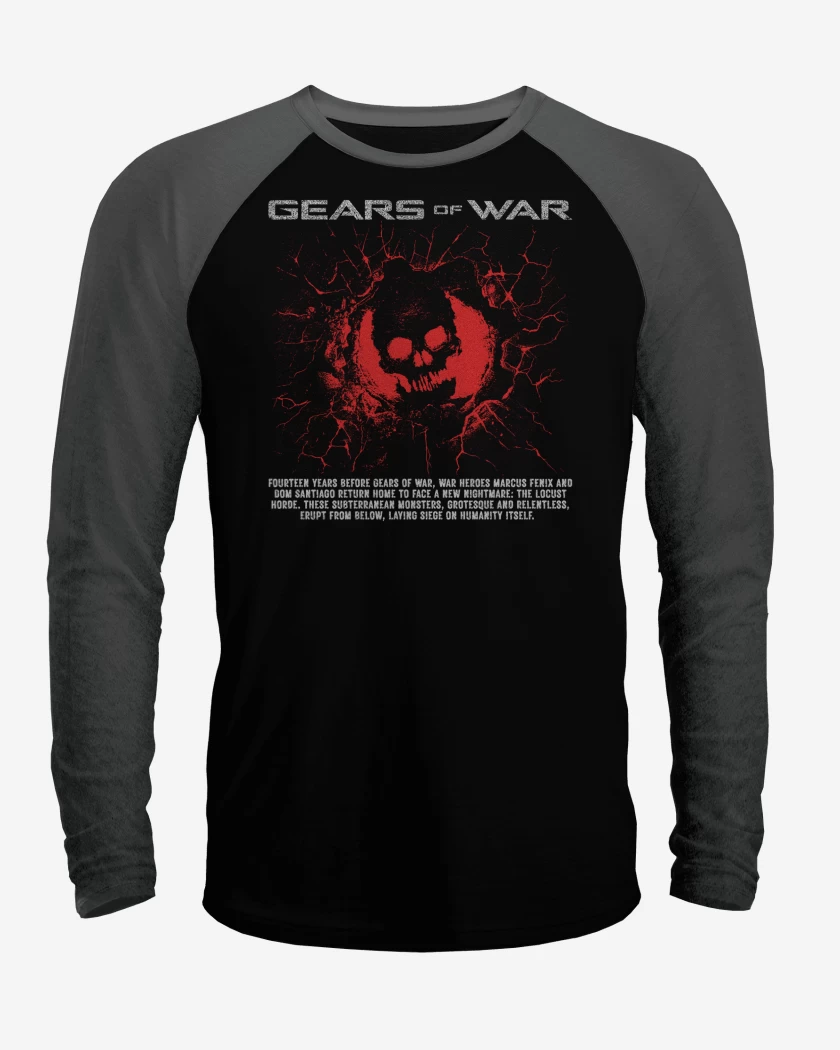 Polera Raglan E-Day Gear of War 