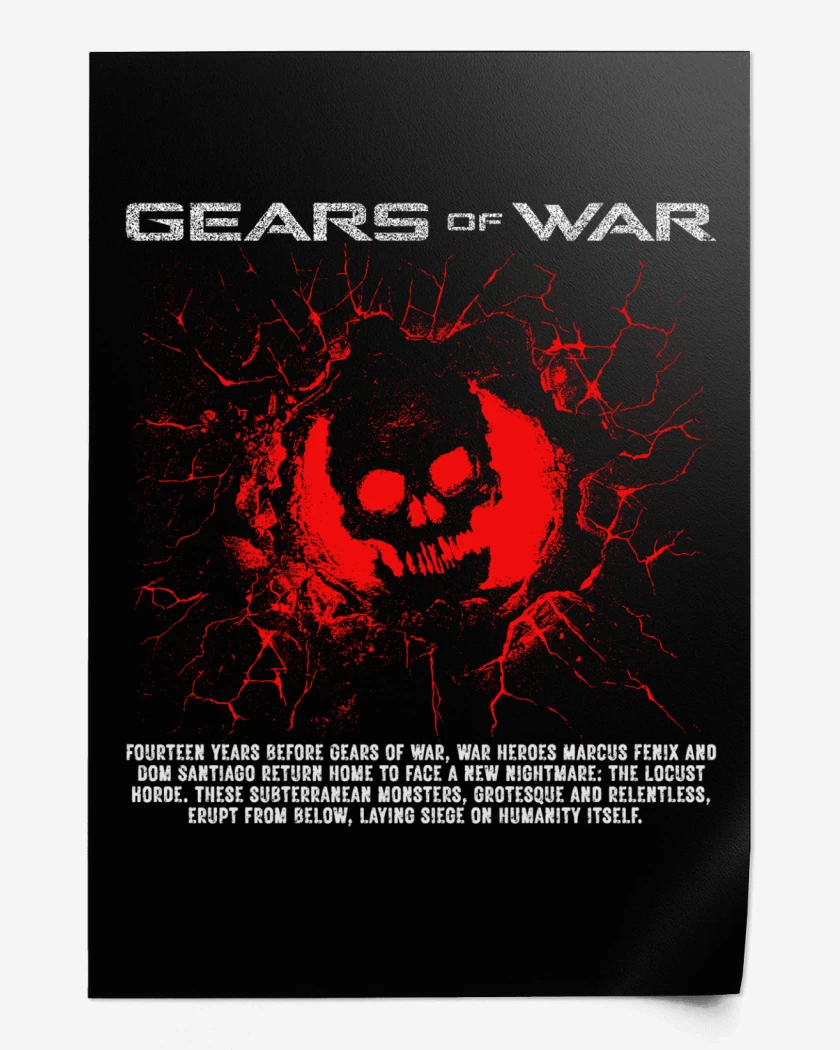 Print E-Day Gear of War 