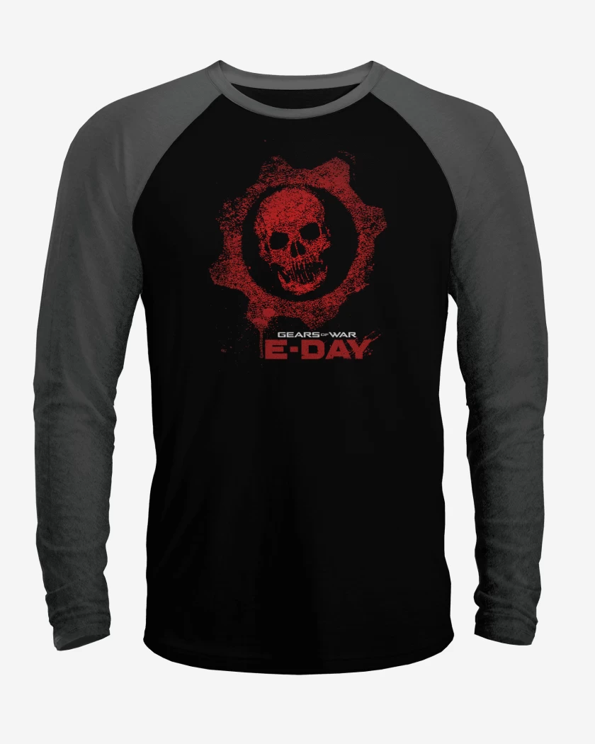 Polera Raglan Gears of War E Day