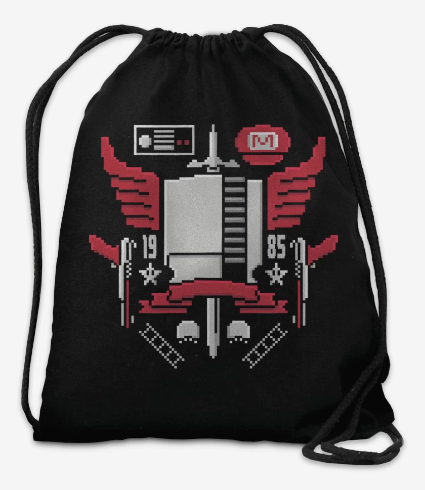 Mochila Negro de Pixel Power