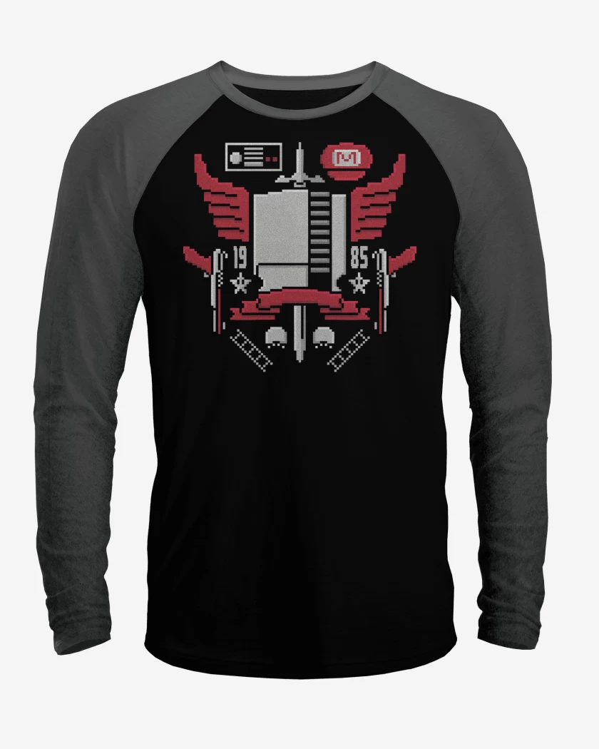 Polera Raglan Pixel Power
