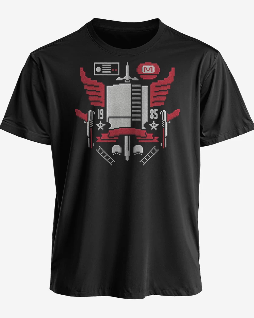 Polera premium Negro de Pixel Power