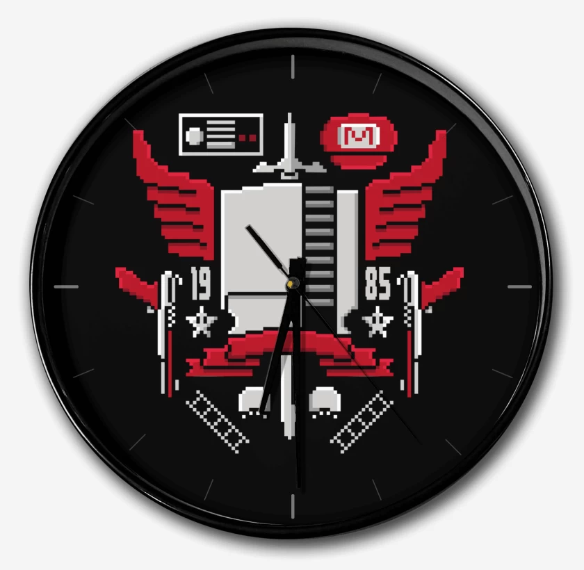 Reloj Negro de Pixel Power