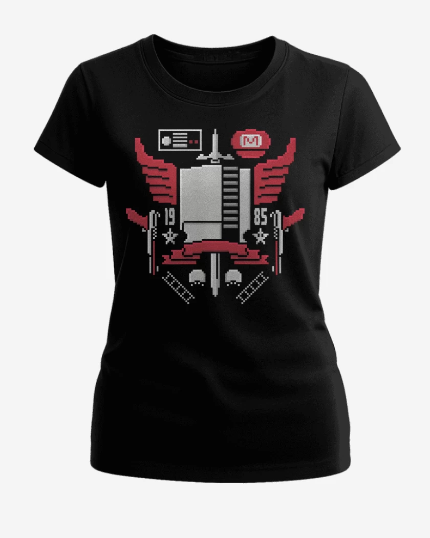 Polera de Mujer Negro de Pixel Power