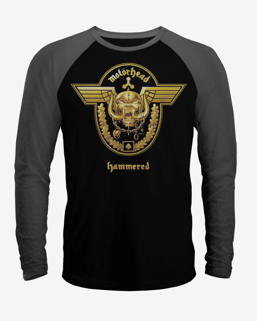 Polera Raglan Motorhead Hammered 