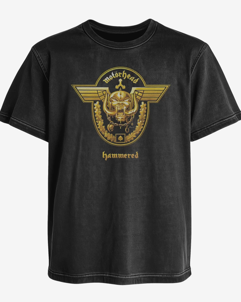 Polera desgastada Motorhead Hammered 