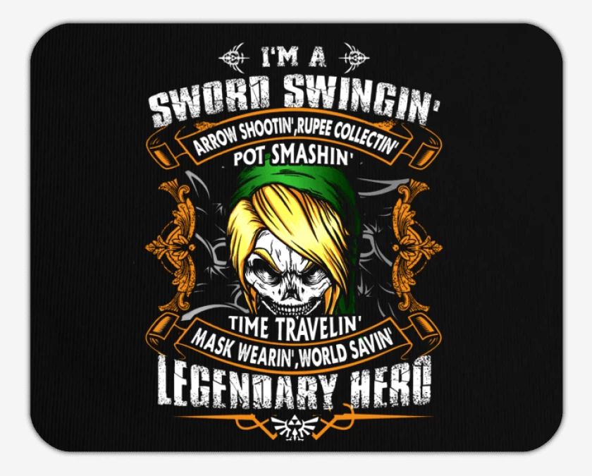 Mousepad Sword Swingin