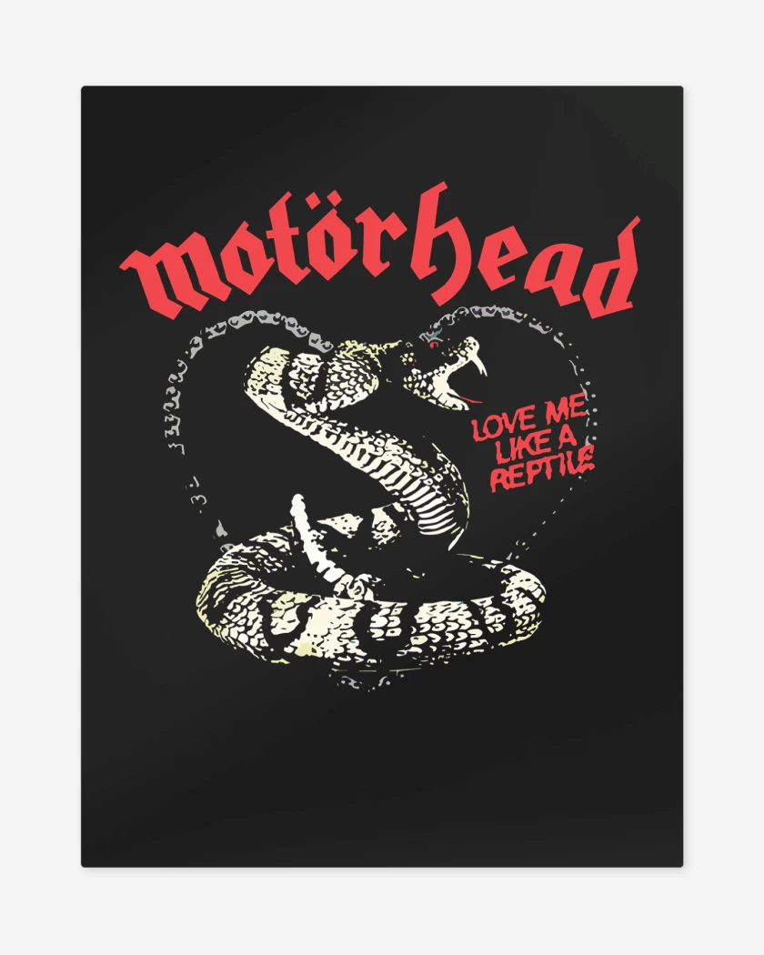 Print metalico Motorhead Love Me