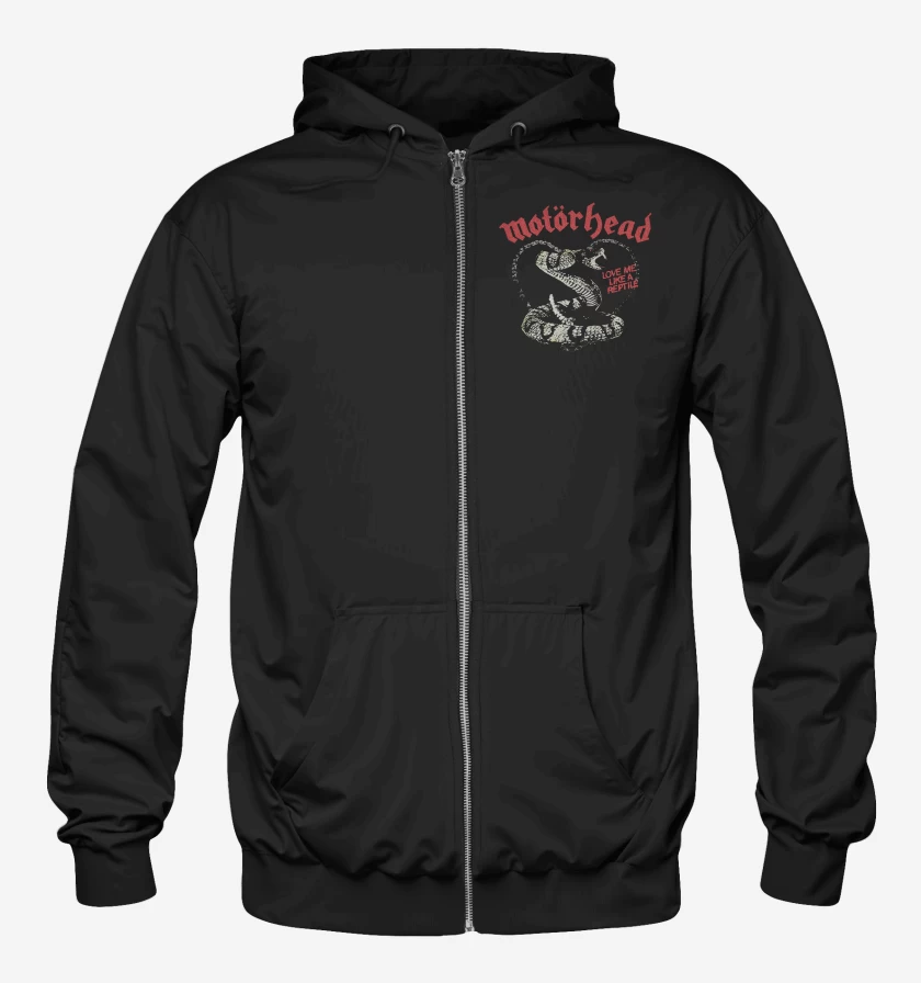 Poleron Canguro con cierre Motorhead Love Me