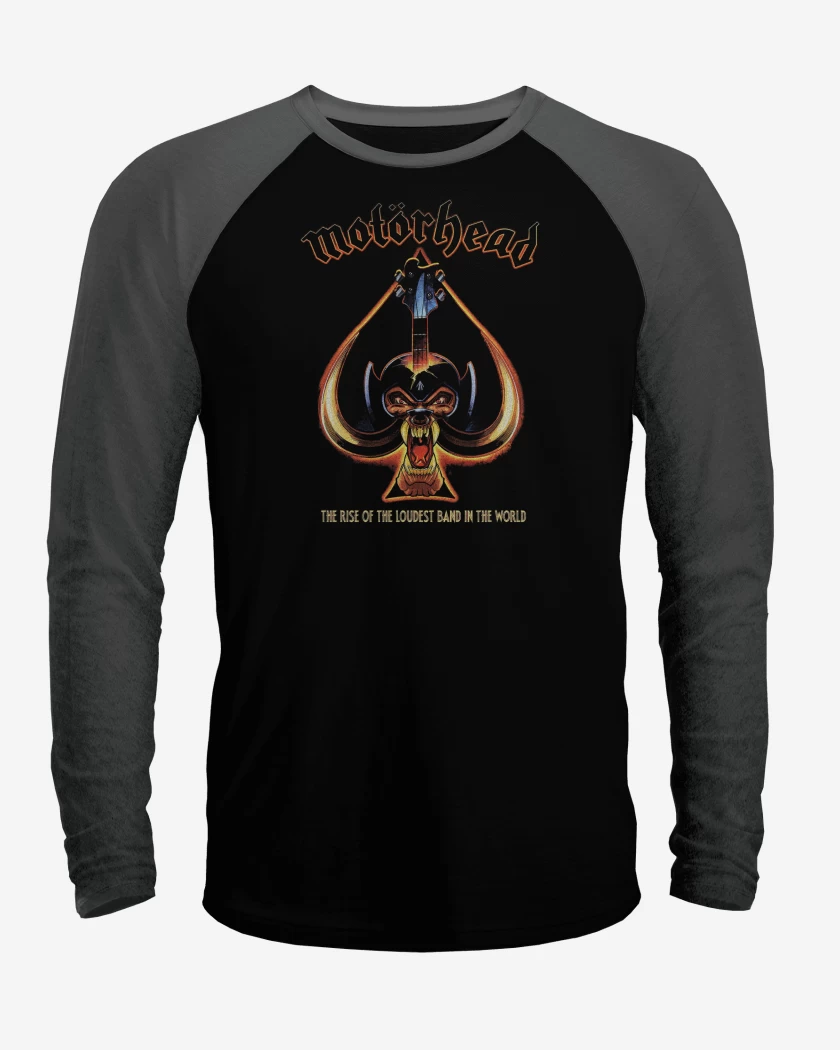 Polera Raglan Motorhead The Loudest Band