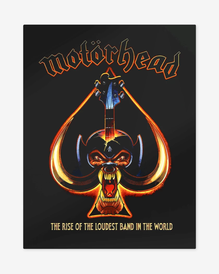 Print metalico Motorhead The Loudest Band