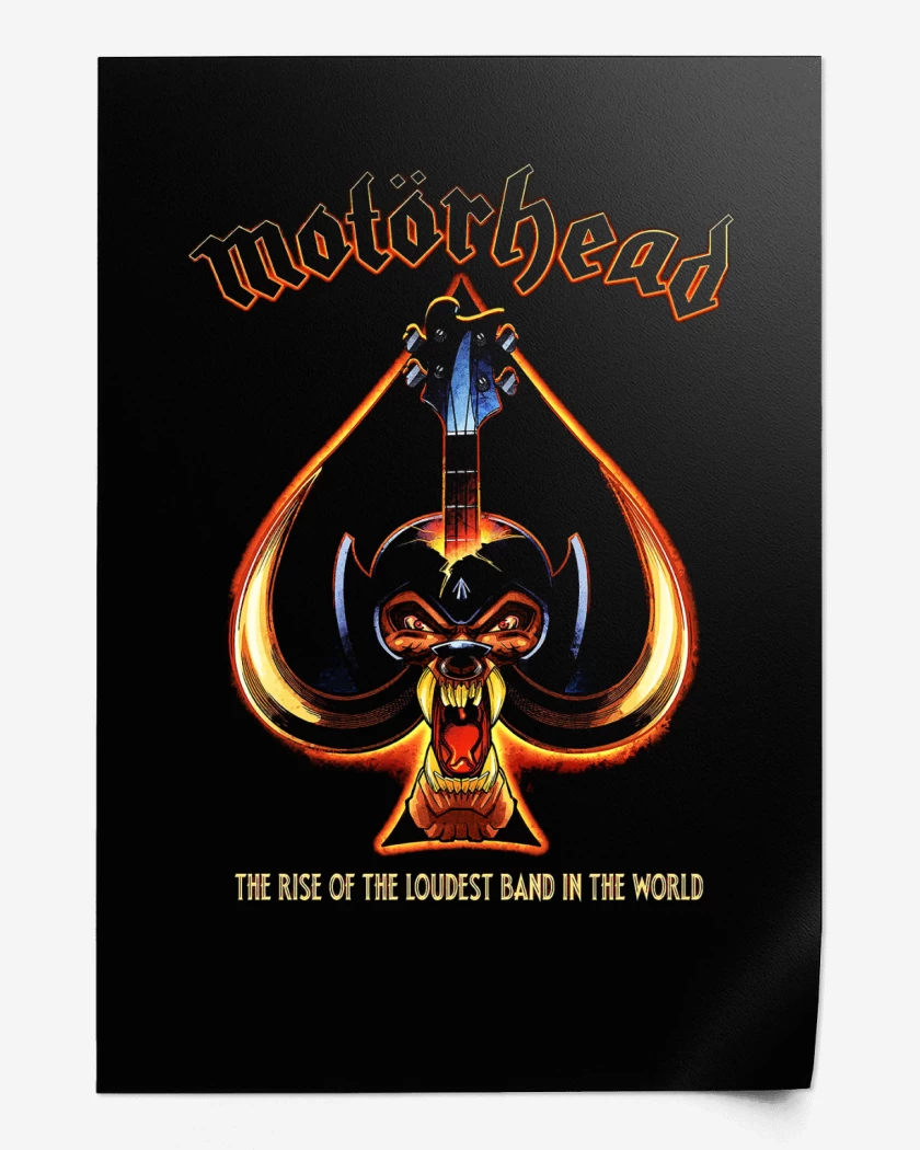 Print Motorhead The Loudest Band