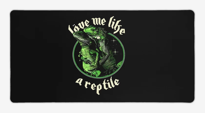 Mouse pad Gamer Motorhead Love me Like a Reptile