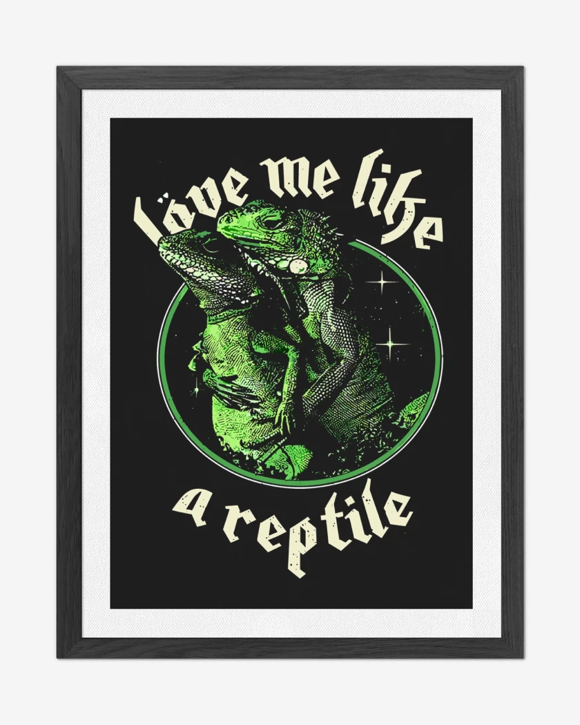Cuadro decorativo Motorhead Love me Like a Reptile