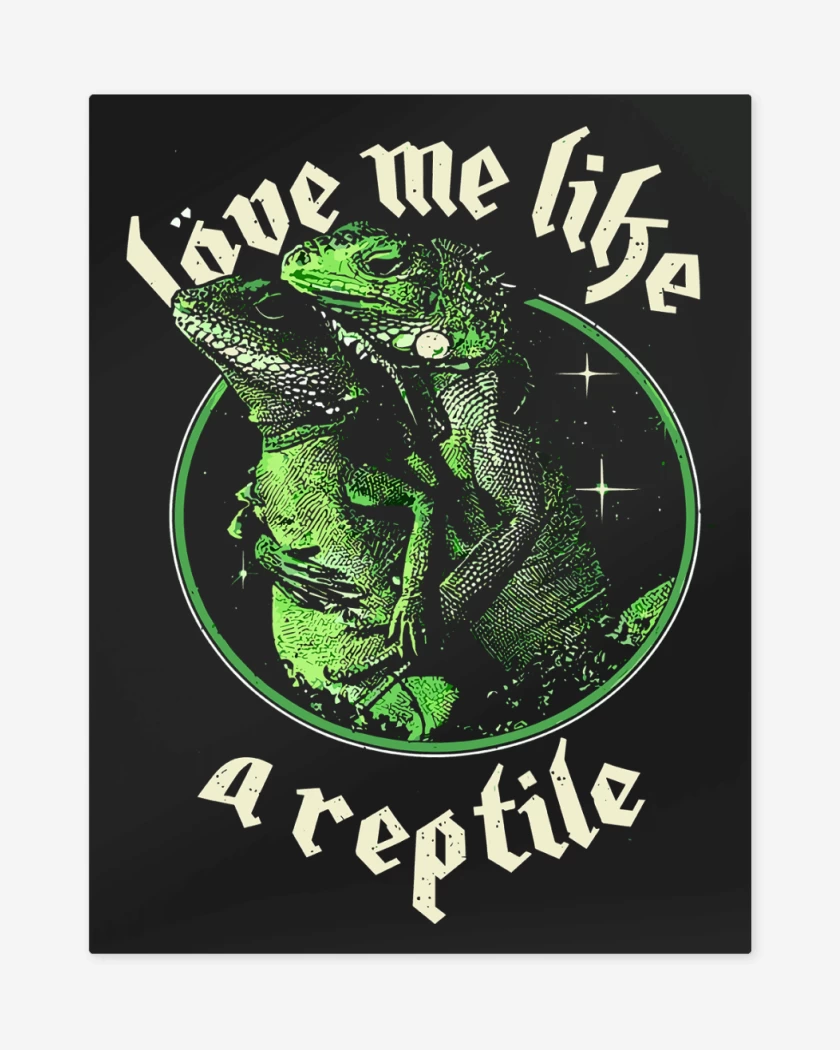 Print metalico Motorhead Love me Like a Reptile