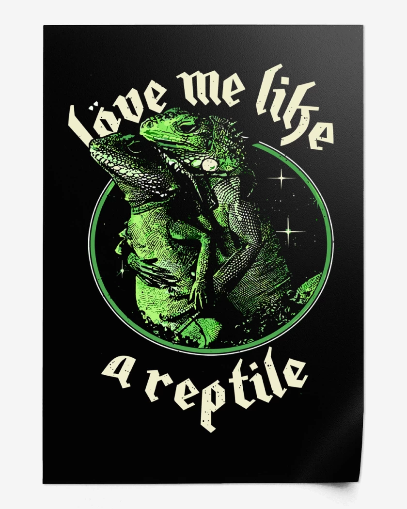 Print Motorhead Love me Like a Reptile