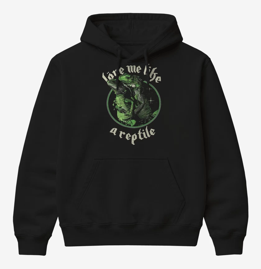 Poleron Canguro básico Motorhead Love me Like a Reptile