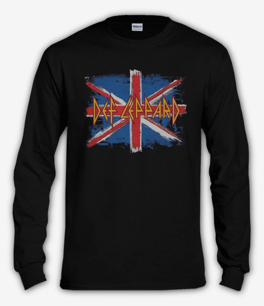 Polera manga larga DEF LEPPARD Britain