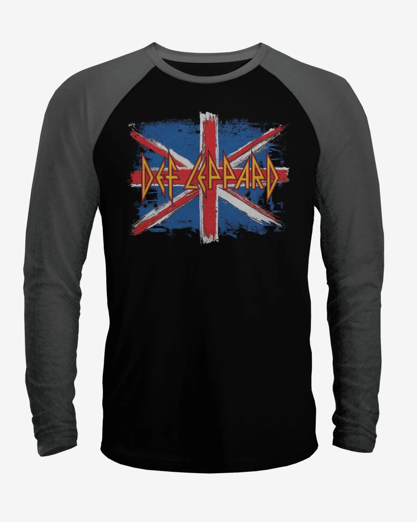 Polera Raglan DEF LEPPARD Britain