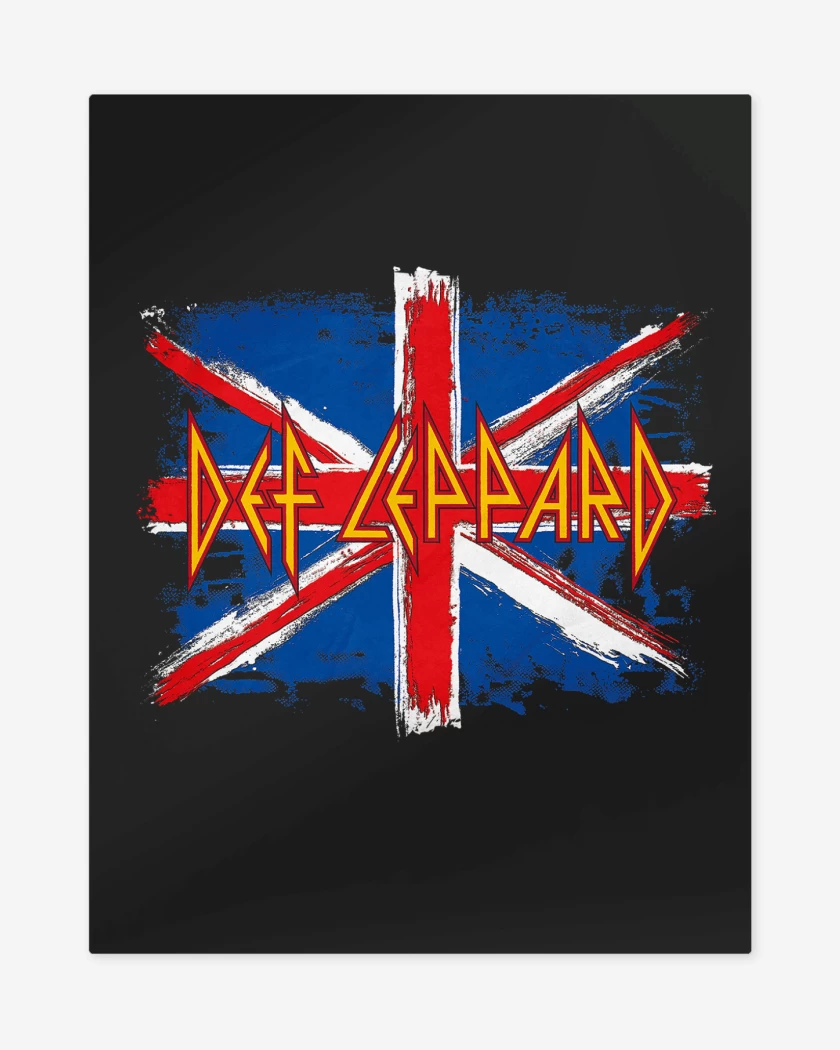 Print metalico DEF LEPPARD Britain