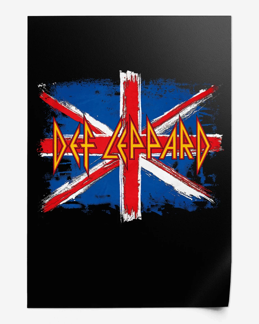 Print DEF LEPPARD Britain