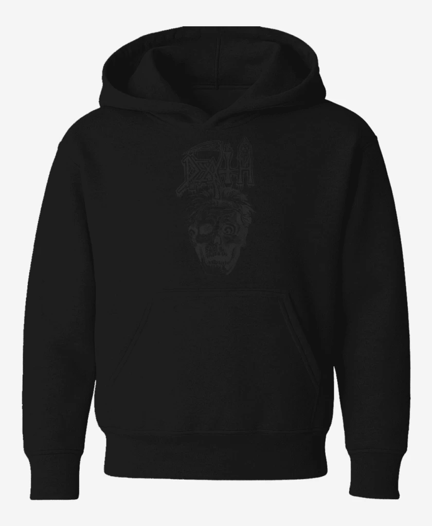 Poleron de niño Negro de Death Scream