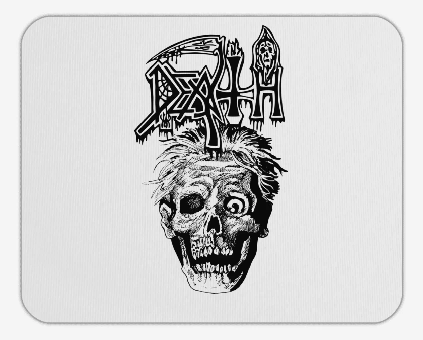 Mousepad Blanco de Death Scream