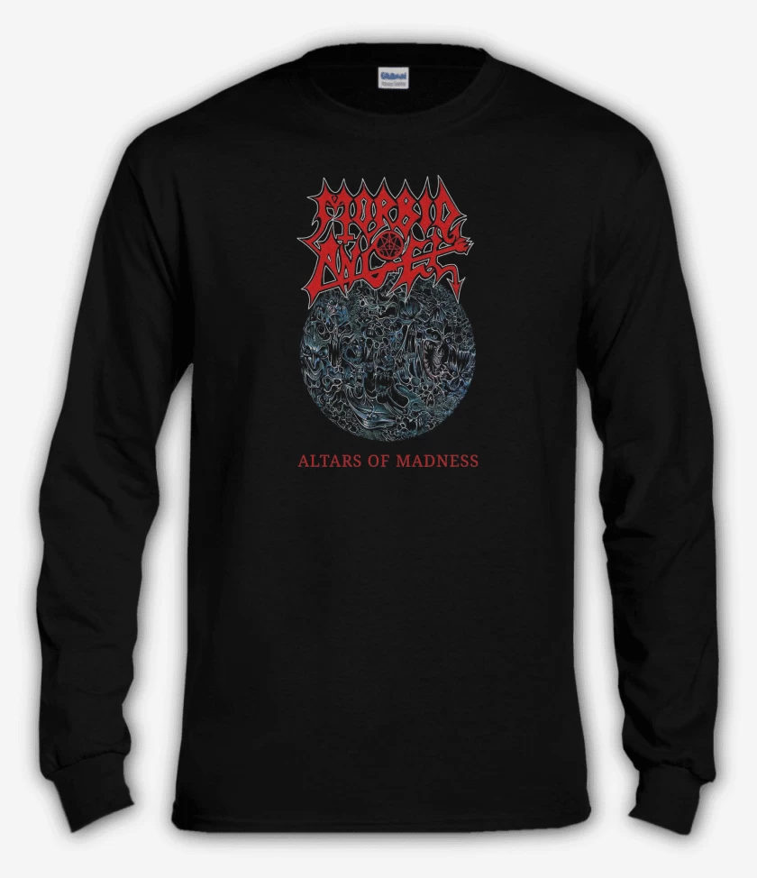 Polera manga larga Negro de Morbid Angel Altar of Madness