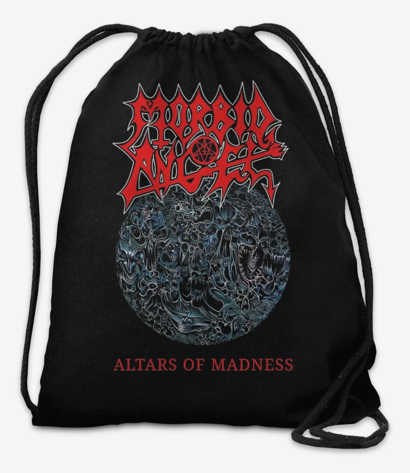 Mochila Negro de Morbid Angel Altar of Madness