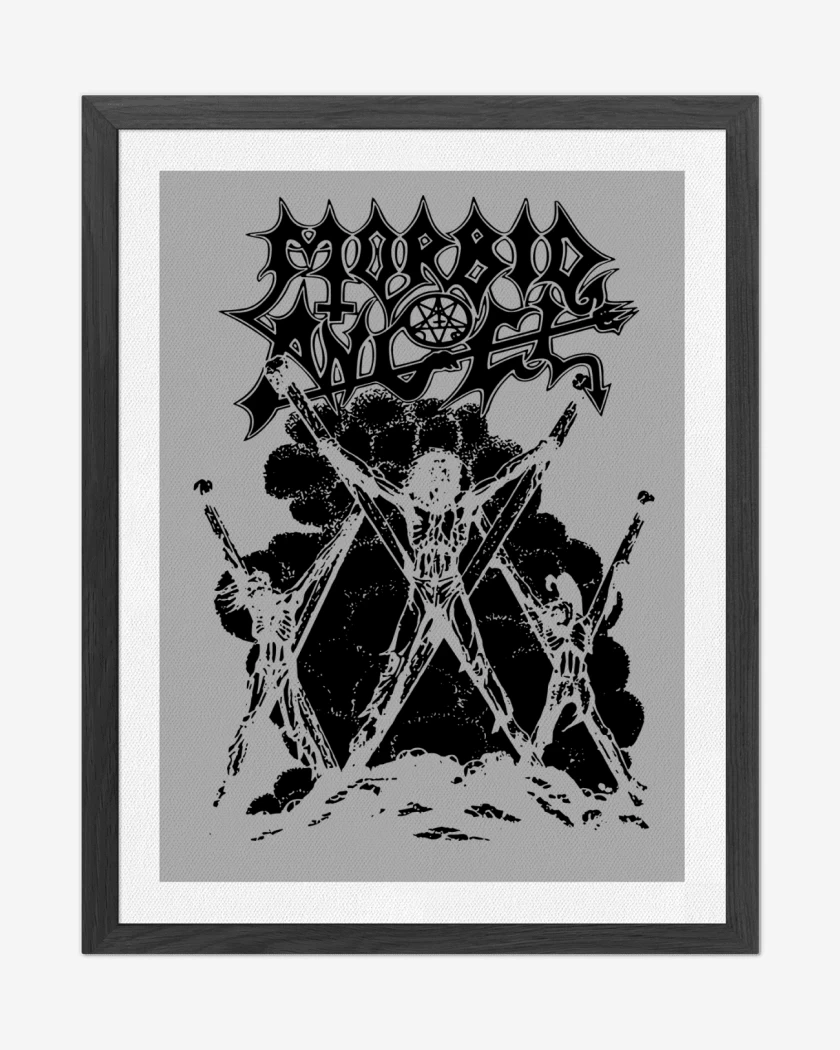 Cuadro decorativo Gris Melange de Morbid Angel