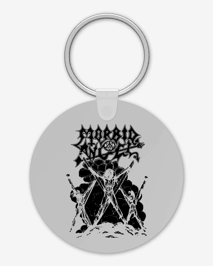 Llavero Gris Melange de Morbid Angel