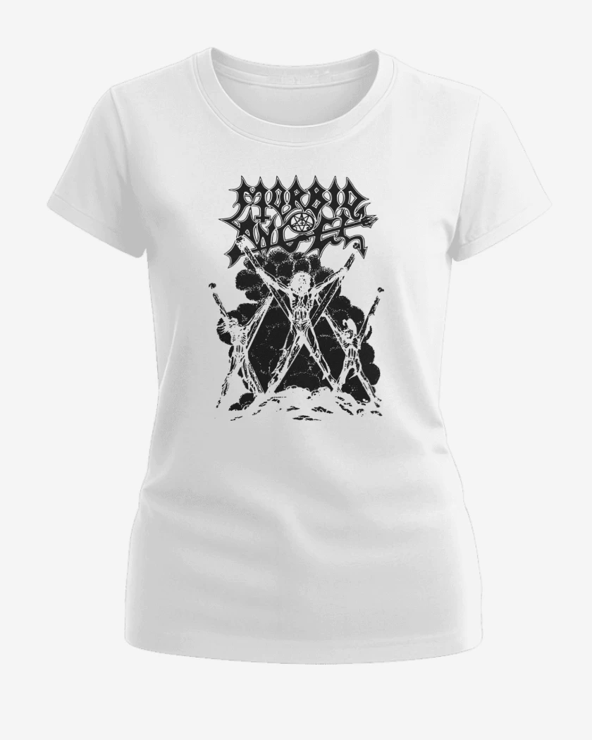 Polera de Mujer Blanco de Morbid Angel