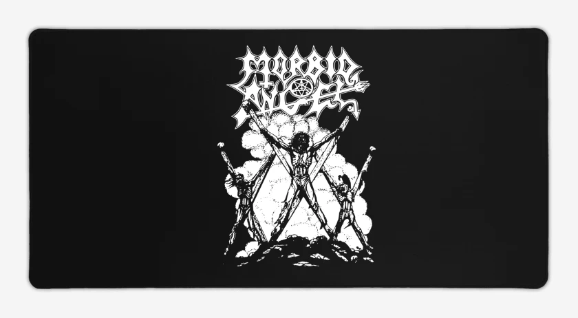 Mouse pad Gamer Negro de Morbid Angel B
