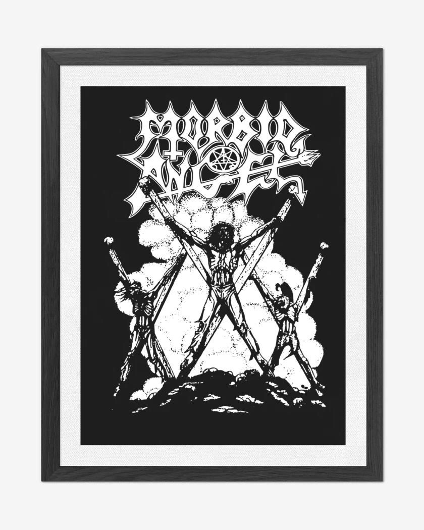 Cuadro decorativo Negro de Morbid Angel B