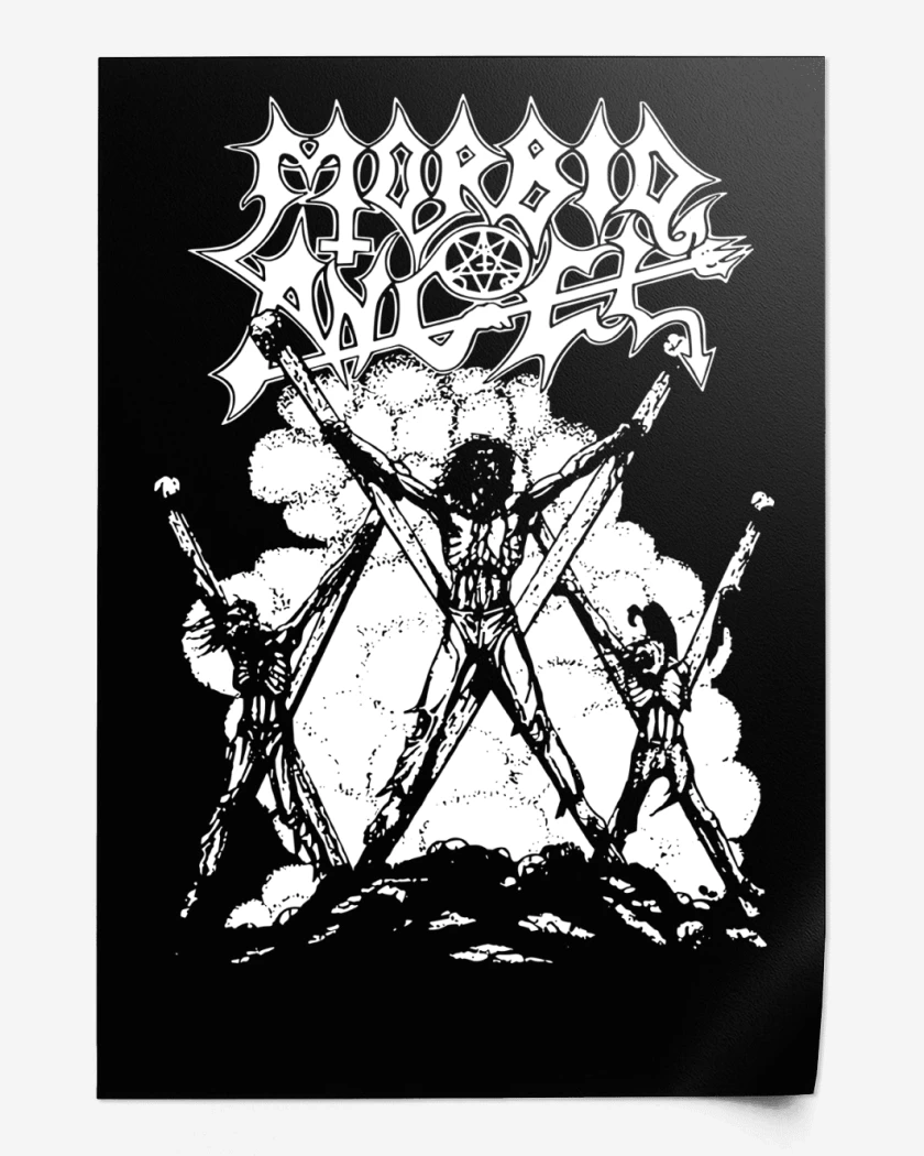 Print Negro de Morbid Angel B