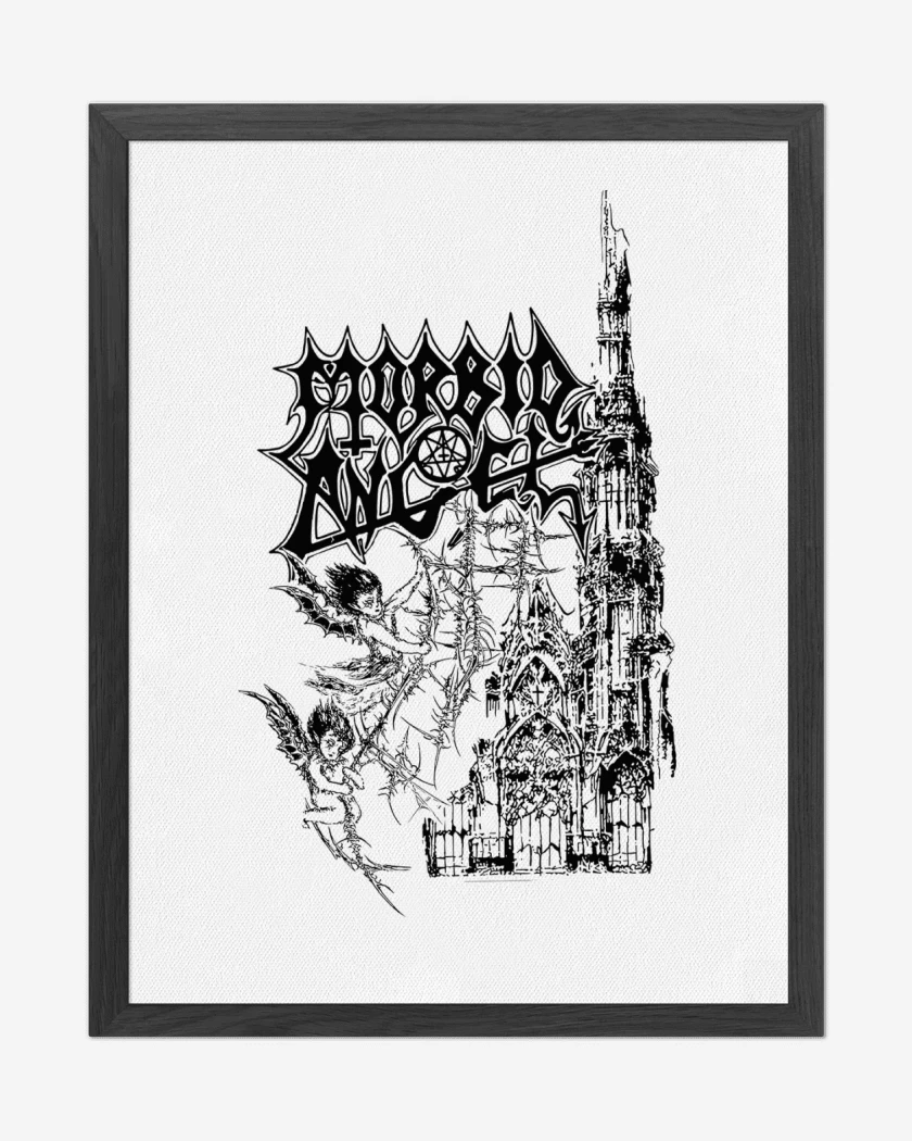 Cuadro decorativo Blanco de Morbid Angel Catedral