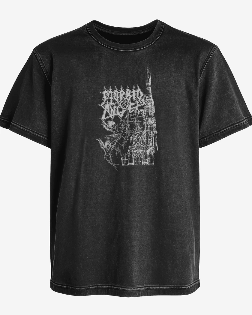 Polera desgastada Morbid Angel Catedral B