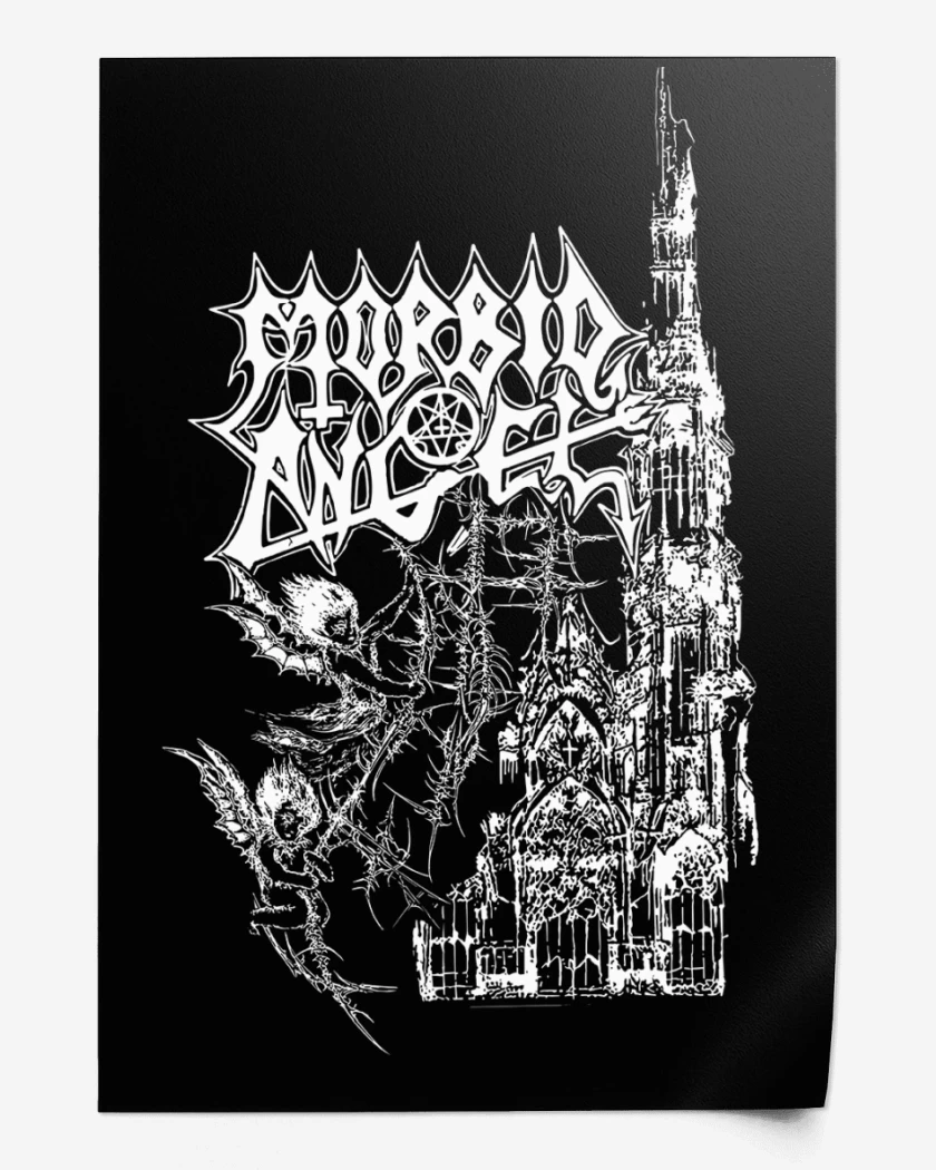 Print Morbid Angel Catedral B