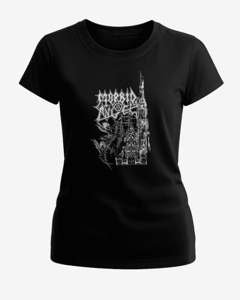 Polera de Mujer Morbid Angel Catedral B