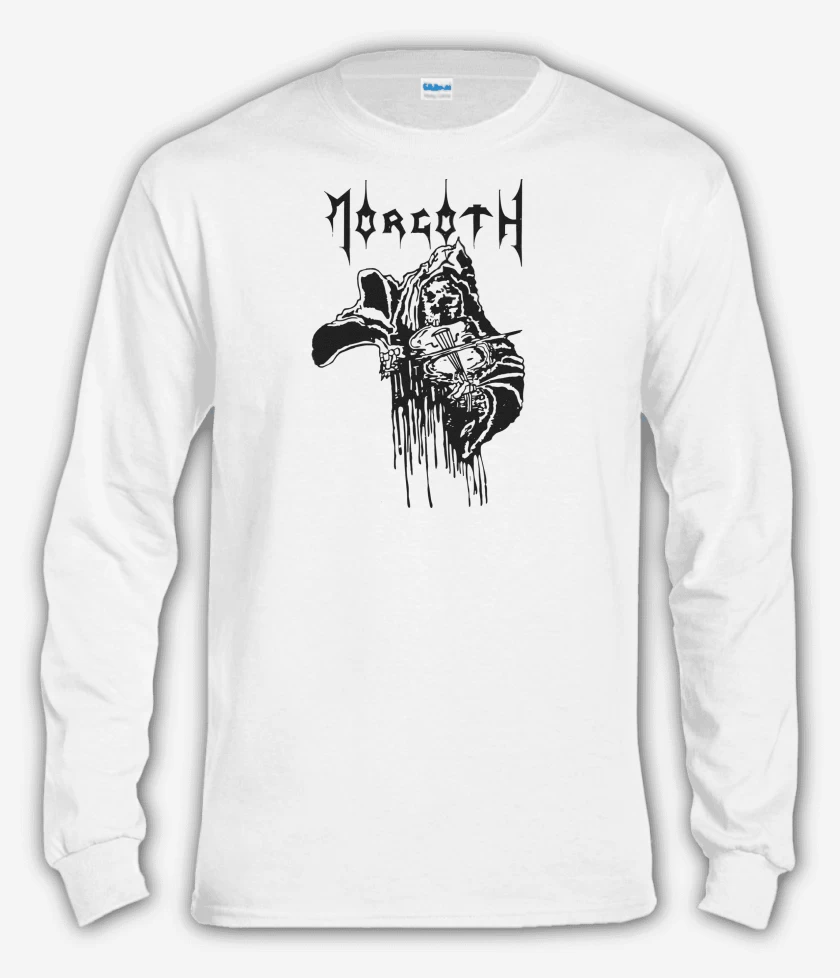 Polera manga larga Blanco de Morgoth N