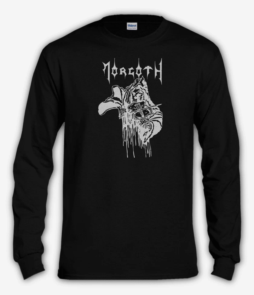Polera manga larga Negro de Morgoth B