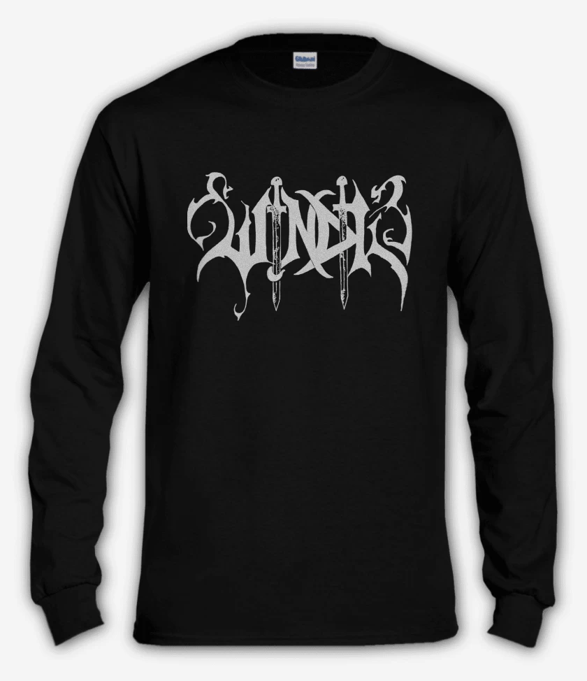 Polera manga larga Negro de Windir Logo B