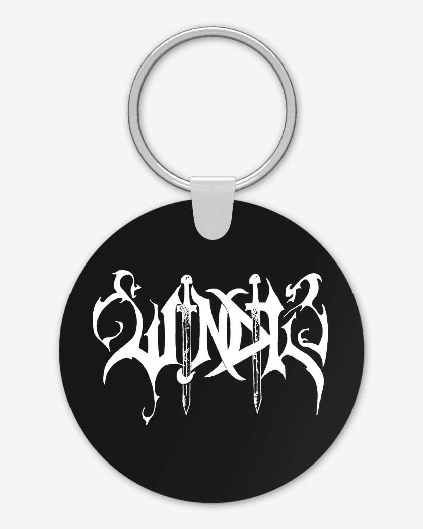Llavero Negro de Windir Logo B