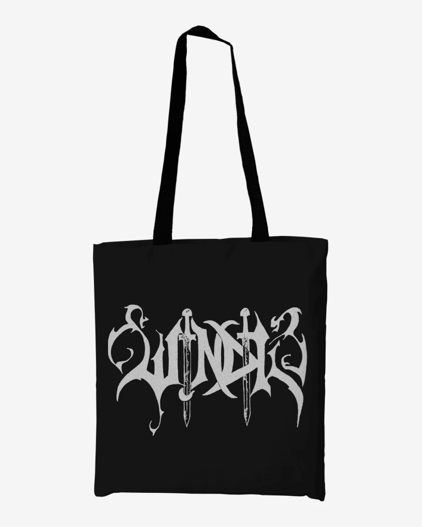 Totebag Negro de Windir Logo B