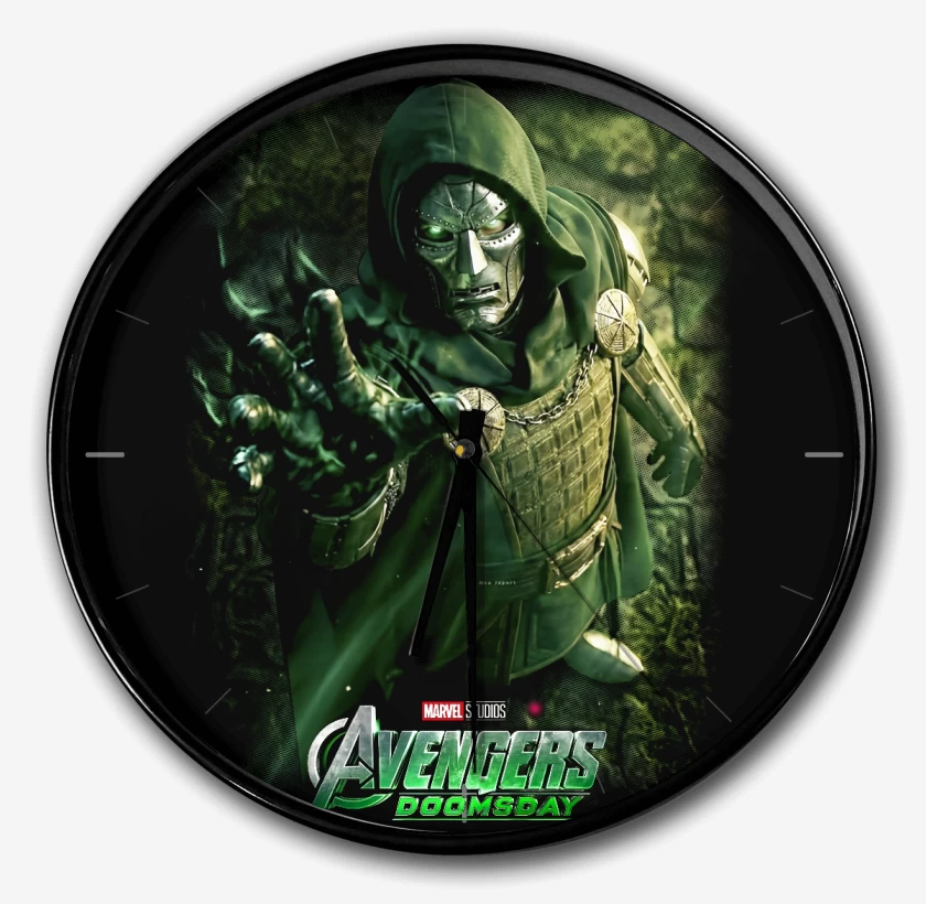 Reloj Negro de Avengers Dr Doom