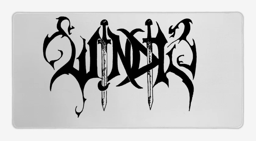 Mouse pad Gamer Blanco de Windir Logo N