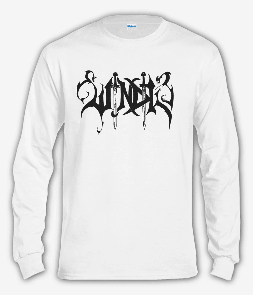 Polera manga larga Blanco de Windir Logo N