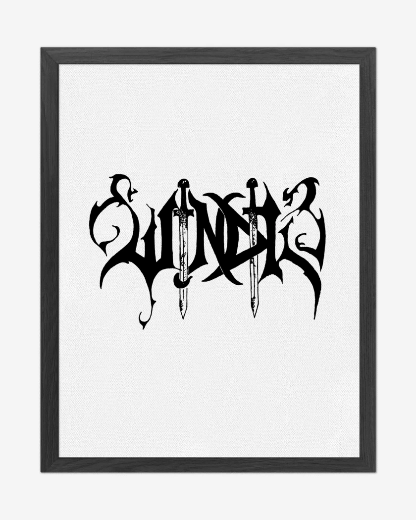 Cuadro decorativo Blanco de Windir Logo N