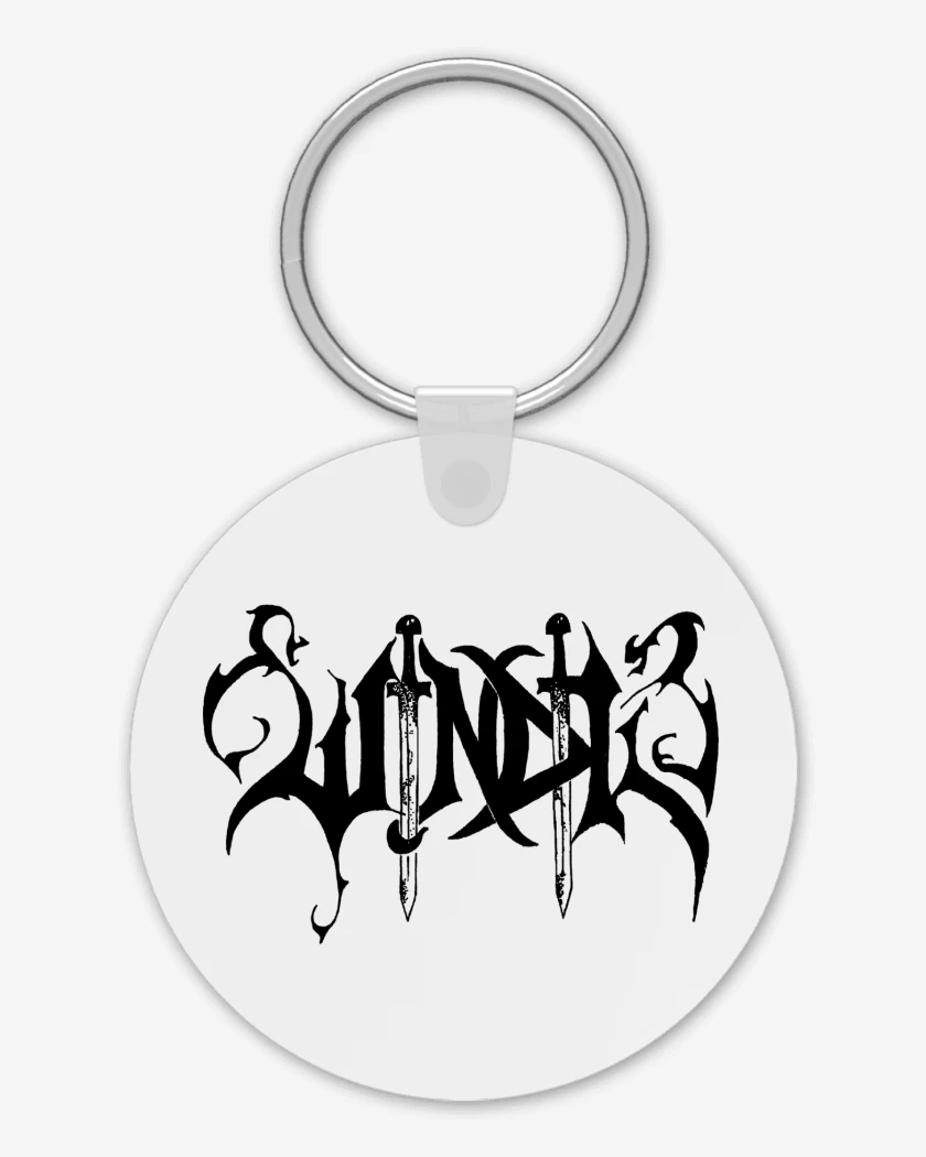 Llavero Blanco de Windir Logo N