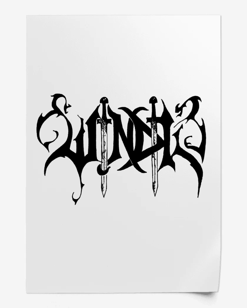 Print Blanco de Windir Logo N
